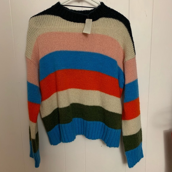 UO Colorblock Striped Sweater - Picture 4 of 5